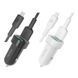 Автомобільний Зарядний Пристрій Ridea RCC-21212 Grand Type-C 2USB 2.4 A Бiлий