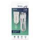 Автомобільний Зарядний Пристрій Ridea RCC-21212 Grand Type-C 2USB 2.4 A Бiлий