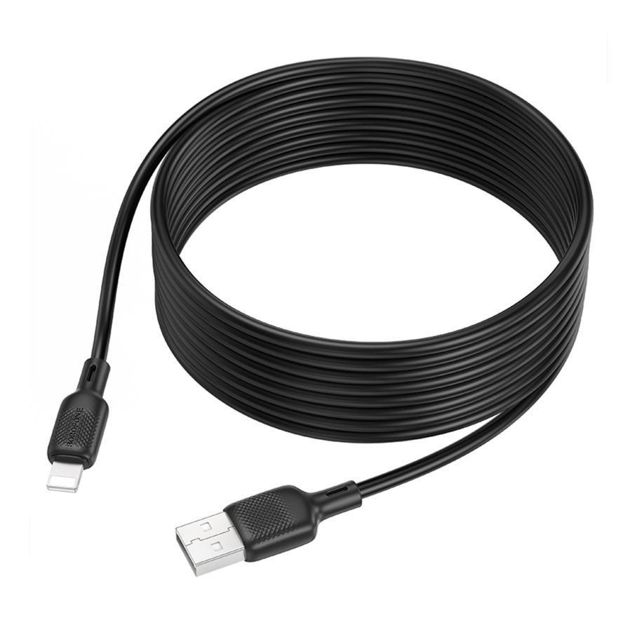 Кабель USB Borofone BX113 Silicone Lightning 2.4A 2m
