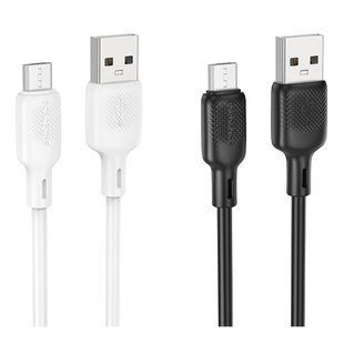 Кабель USB Borofone BX113 Silicone Micro 2.4A