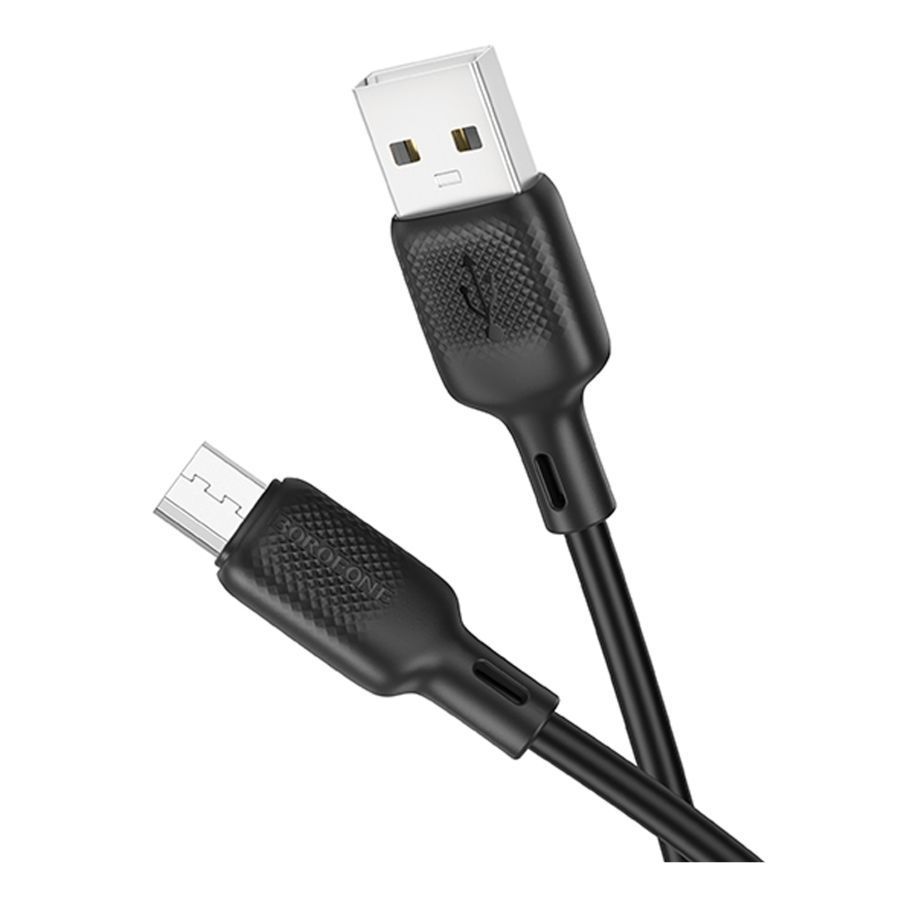 Кабель USB Borofone BX113 Silicone Micro 2.4A